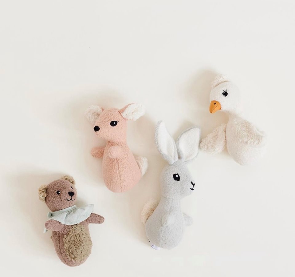 Aktivitetsophæng Stjerne Old Rose - Cam Cam Copenhagen