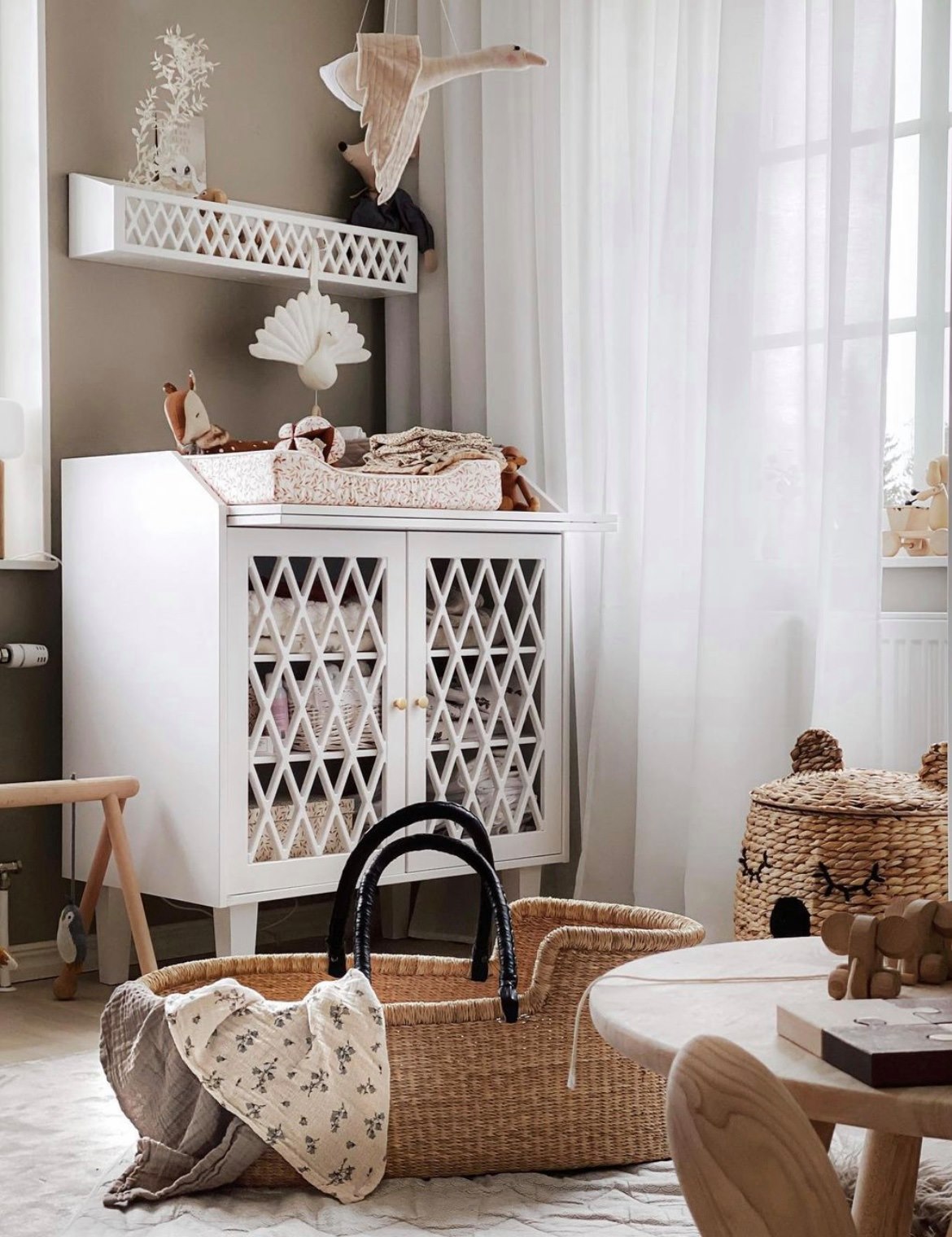 Cam Cam Copenhagen Harlekin Hylde Hvid