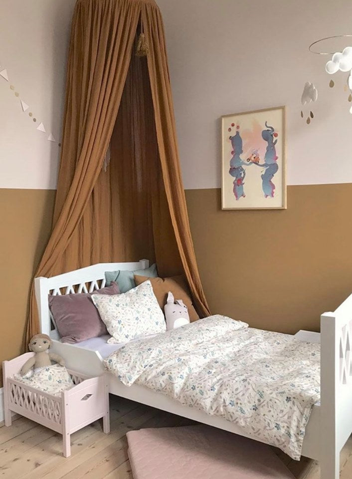 Hagesmæk med Ærmer Pressed Leaves Rose - Cam Cam Copenhagen