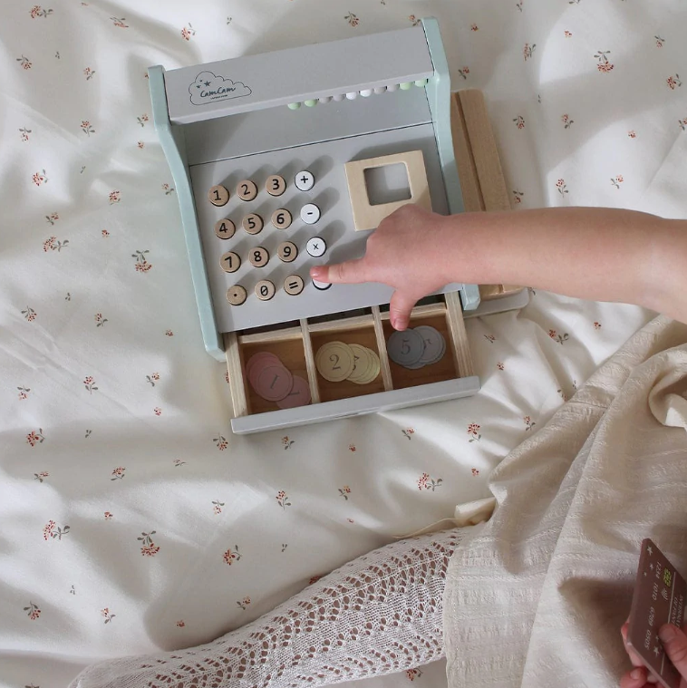 Kasseapparat i Træ - Cam Cam Copenhagen