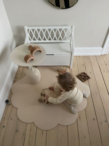 Harlekin Opbevaringsbænk Hvid - Cam Cam Copenhagen