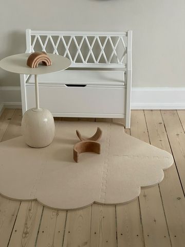 Harlekin Opbevaringsbænk Hvid - Cam Cam Copenhagen