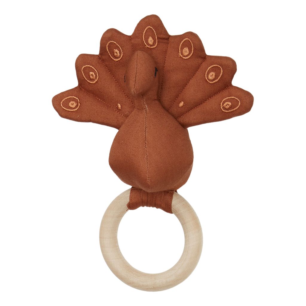 Påfugl m/Klokke Caramel - Cam Cam Copenhagen