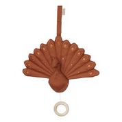 Påfugl m/Klokke Caramel - Cam Cam Copenhagen