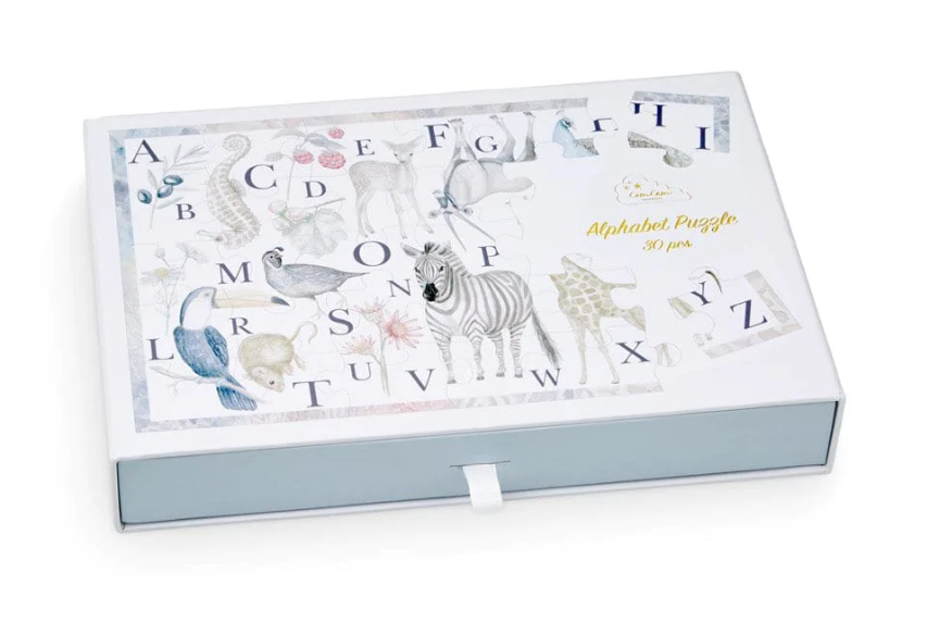 Puslespil med Alfabet & Dyr - Cam Cam Copenhagen