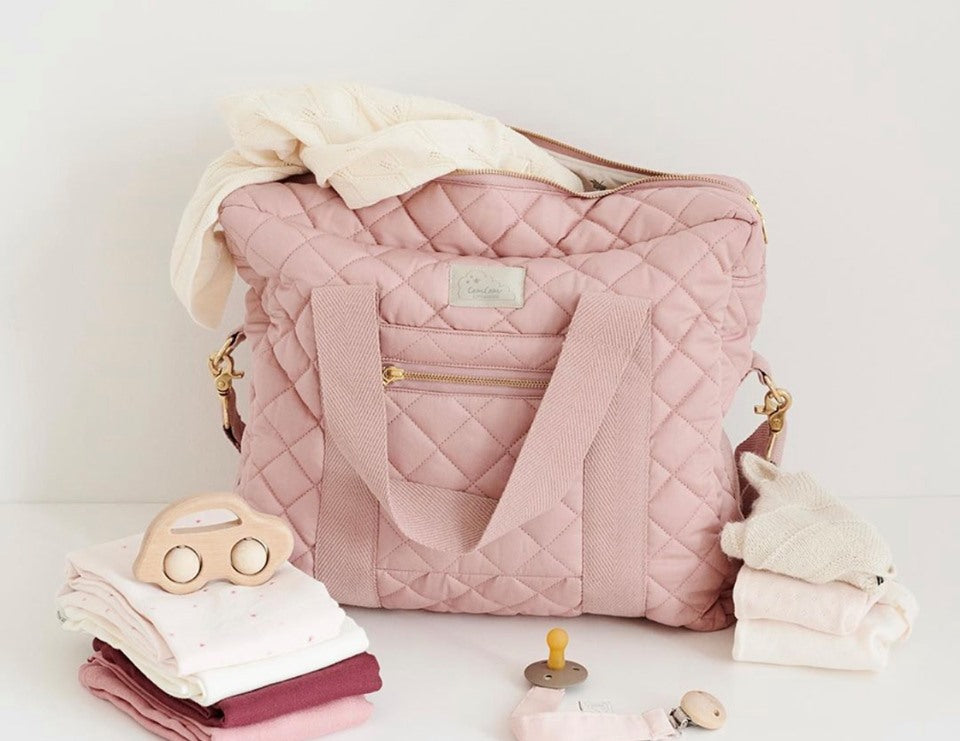 Puslehyndebetræk Pressed Leaves Rose - Cam Cam Copenhagen