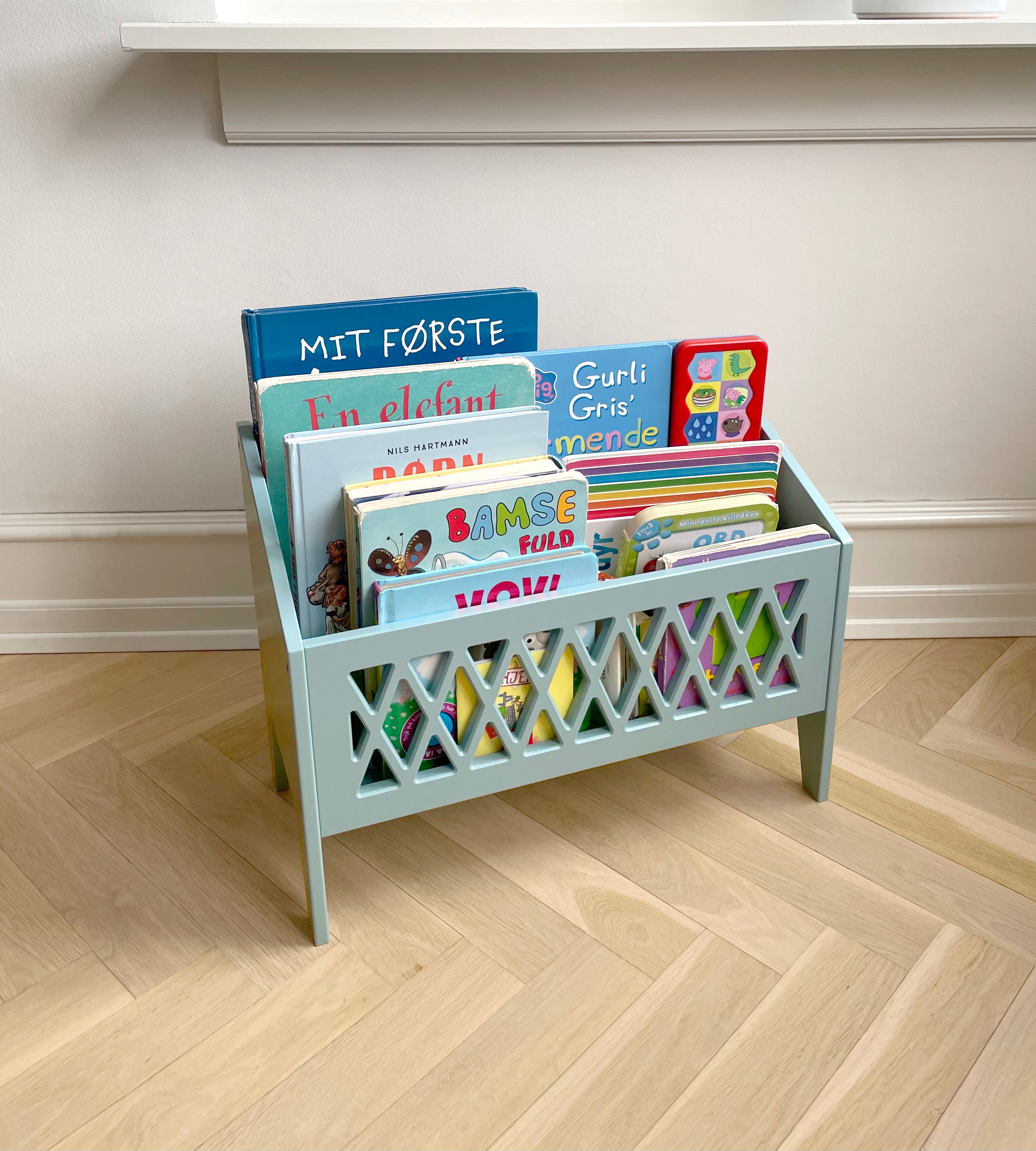 Harlekin Bogreol / Book Bench Petroleum - Cam Cam Copenhagen