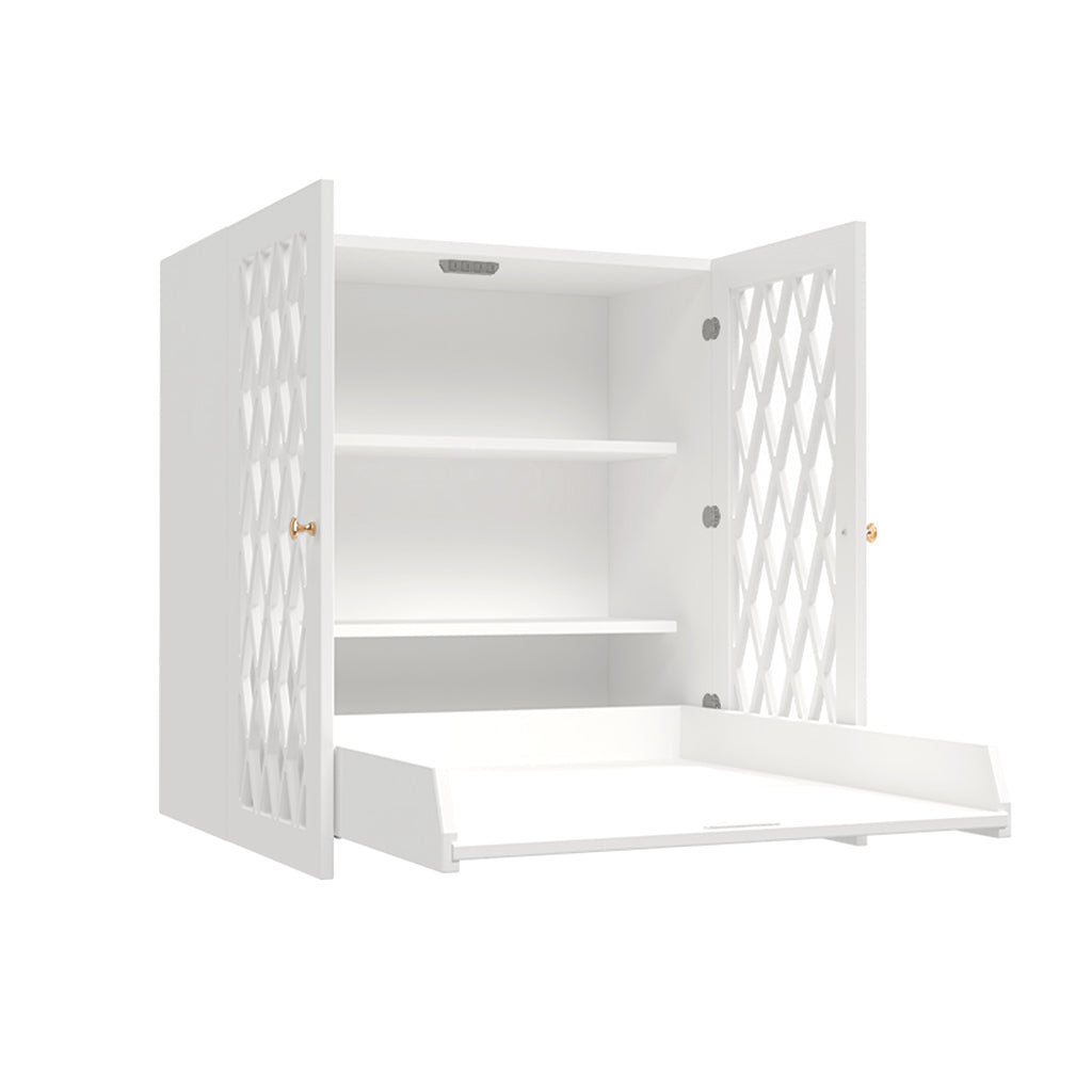 Cam Cam Copenhagen Harlekin Væghængt Puslebord - Hvid