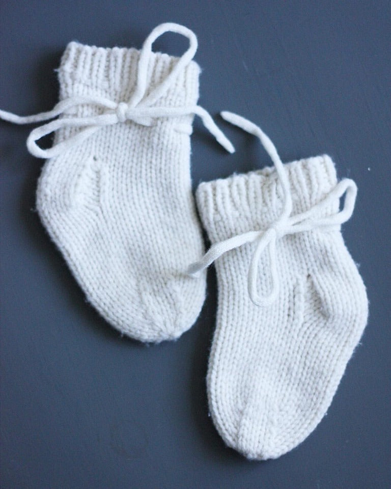 Cashmere Luksus Baby Strømper - Baby Lyseblå