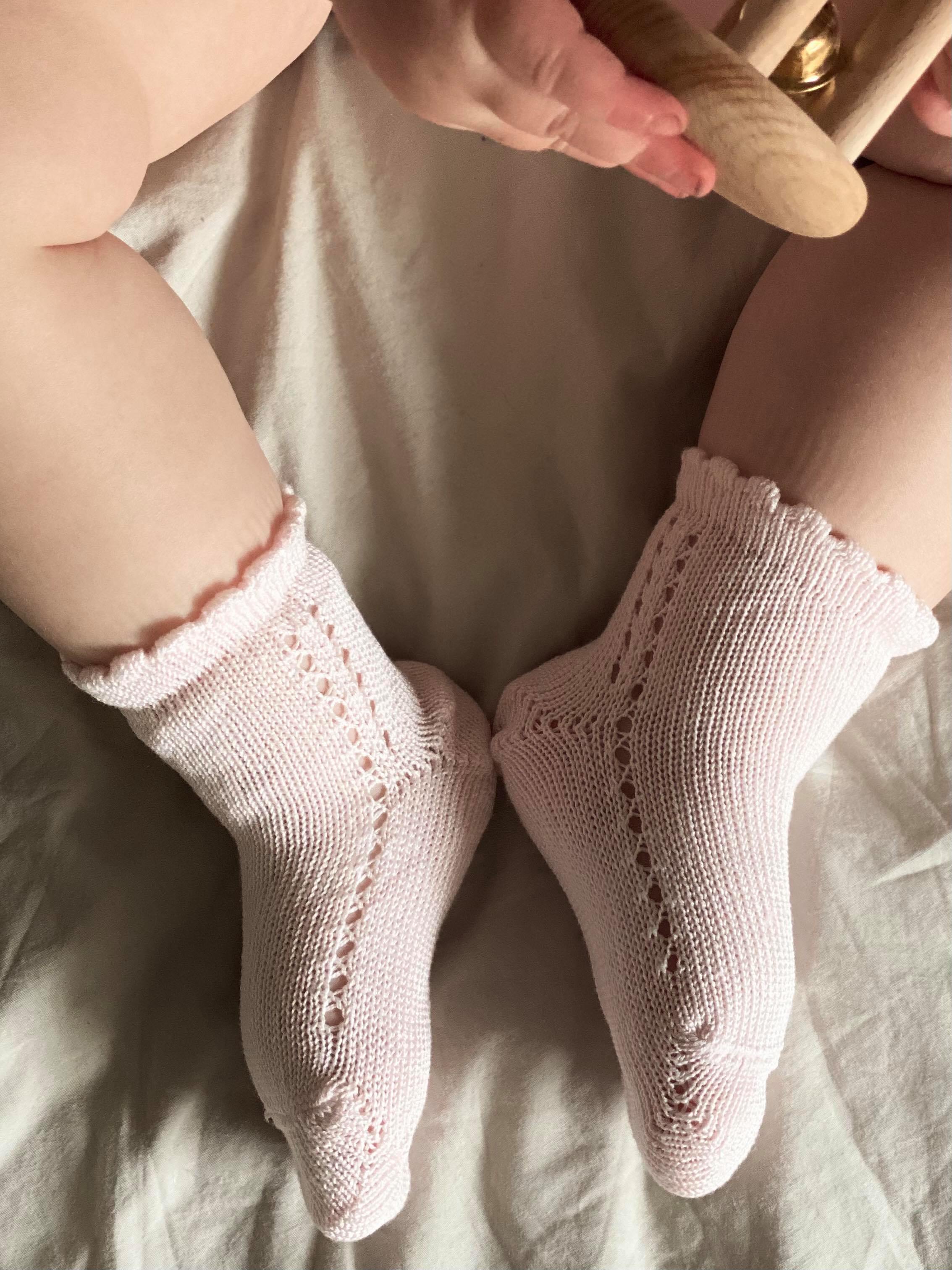 Condor Ankelstrømper Lyserøde