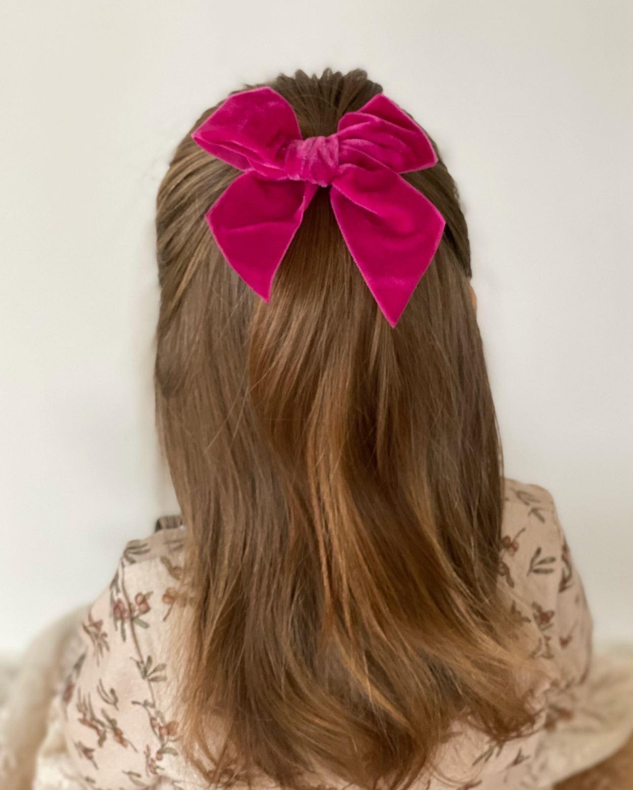 Condor Hårspænde med Velour Sløjfe Petunia