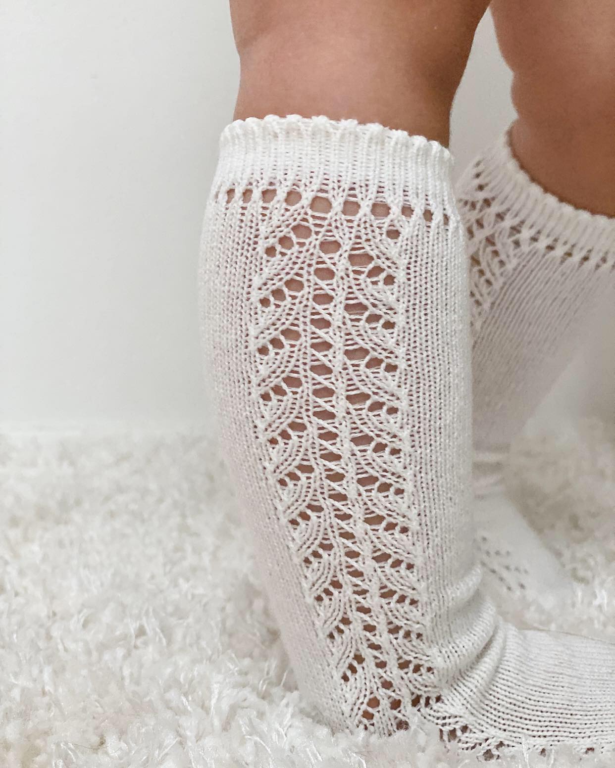 Condor Knæstrømper m/hulmønster