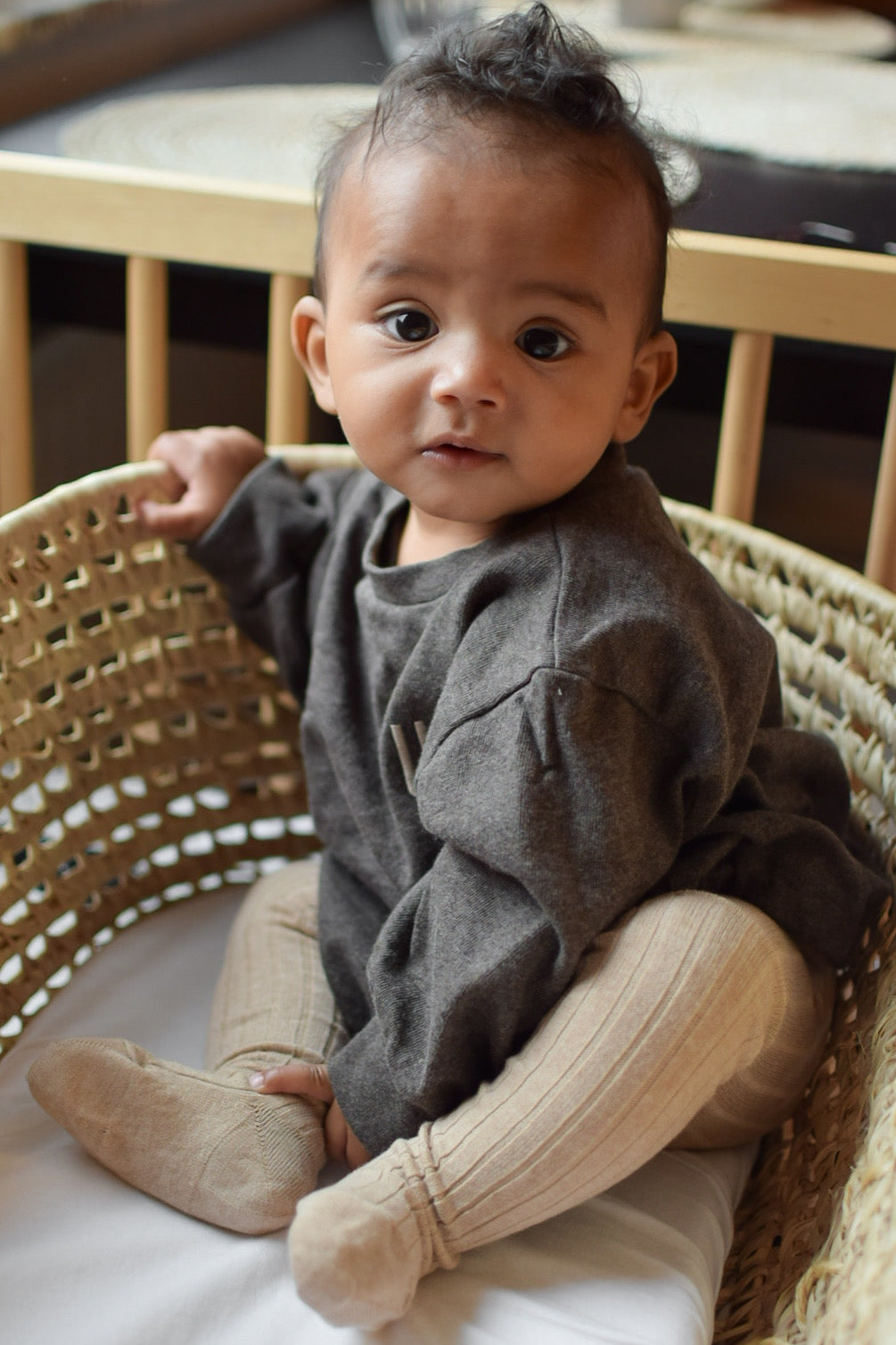 Condor Rib Strømpebukser - Nougat