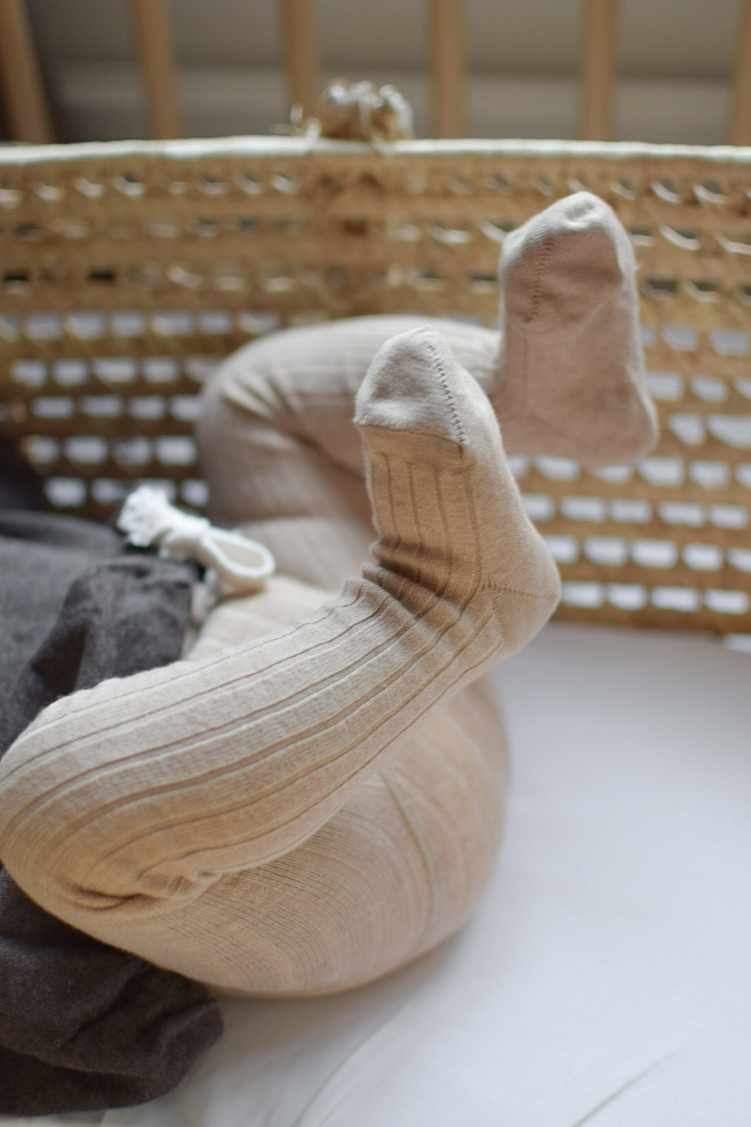 Condor Rib Strømpebukser - Nougat