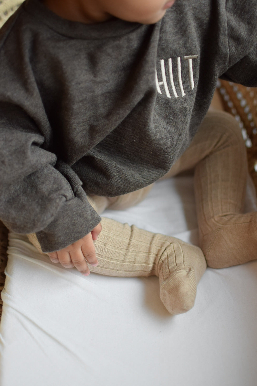 Condor Rib Strømpebukser - Nougat