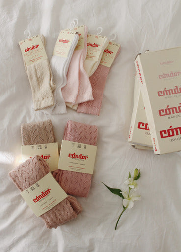 Condor Knæstrømper m/hulmønster