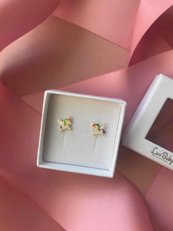 Enhjørning med Vinger Ørestikker