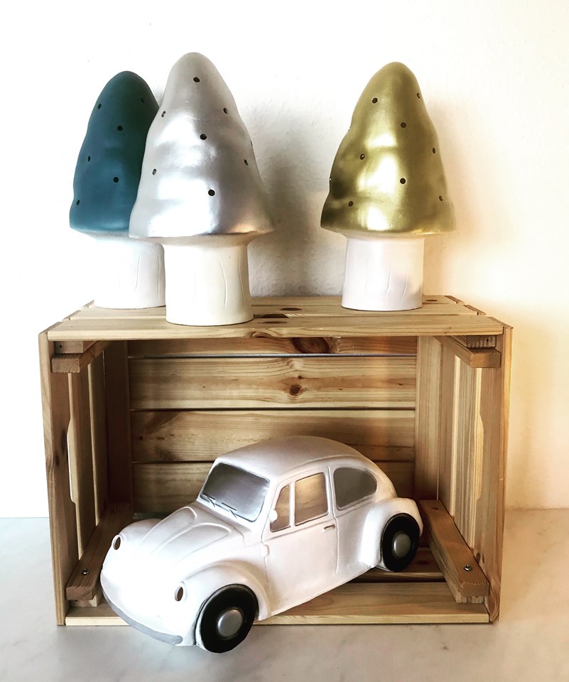 Folkevogns Lampe Hvid - Heico Lamper