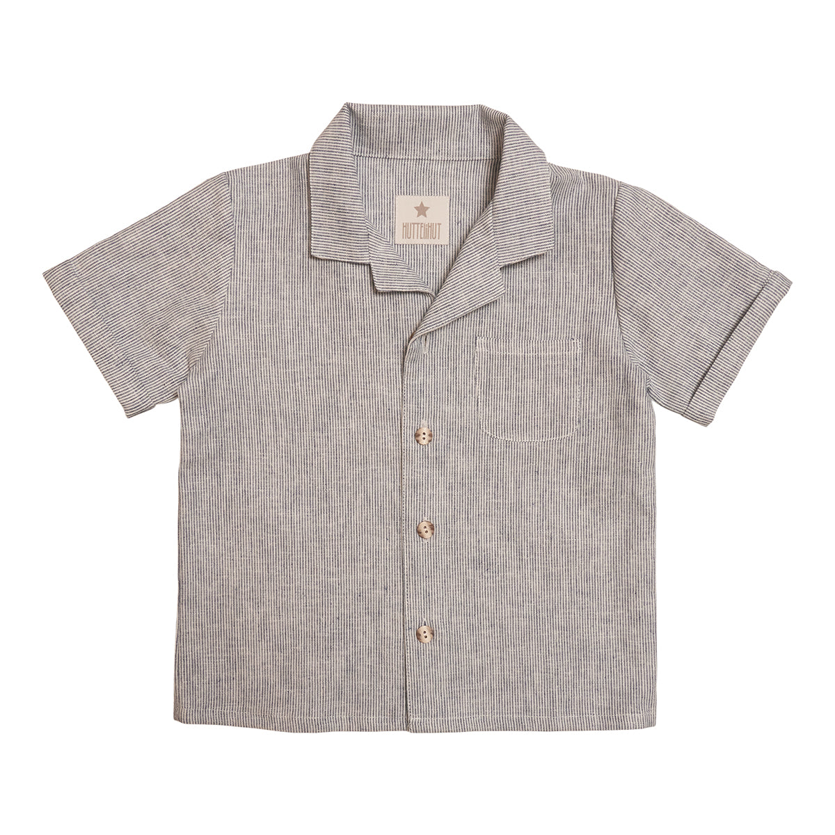 Huttelihut Shirt Striped - Navy