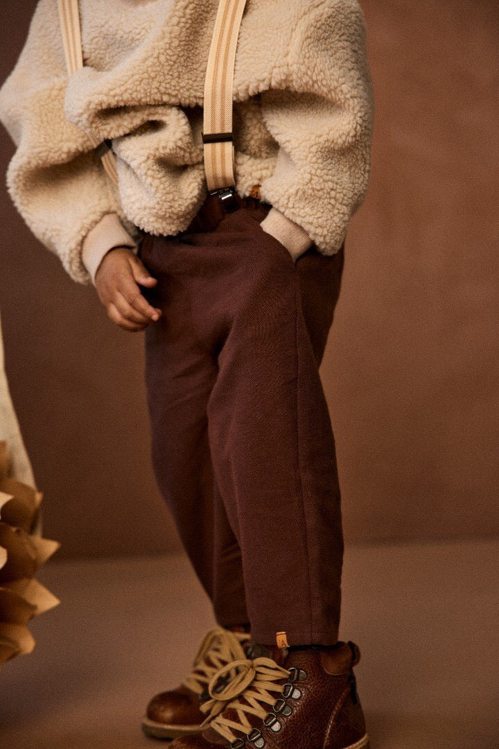 Lil Atelier Dicard Pant - Rocky Road
