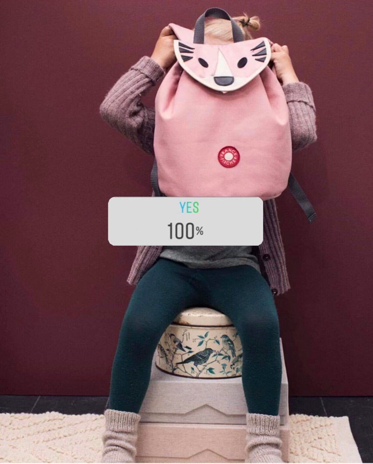 Rygsæk - Laban Pink Tiger - franck_fischer