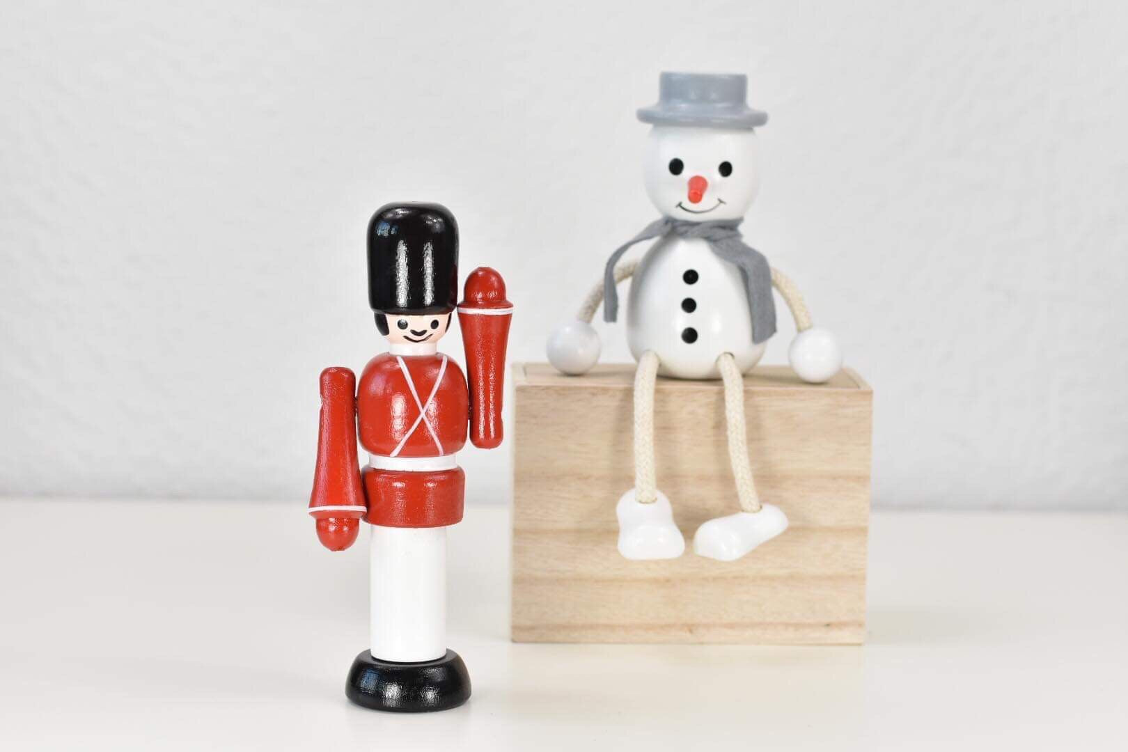 Snemand i træ - Ella & Frederik