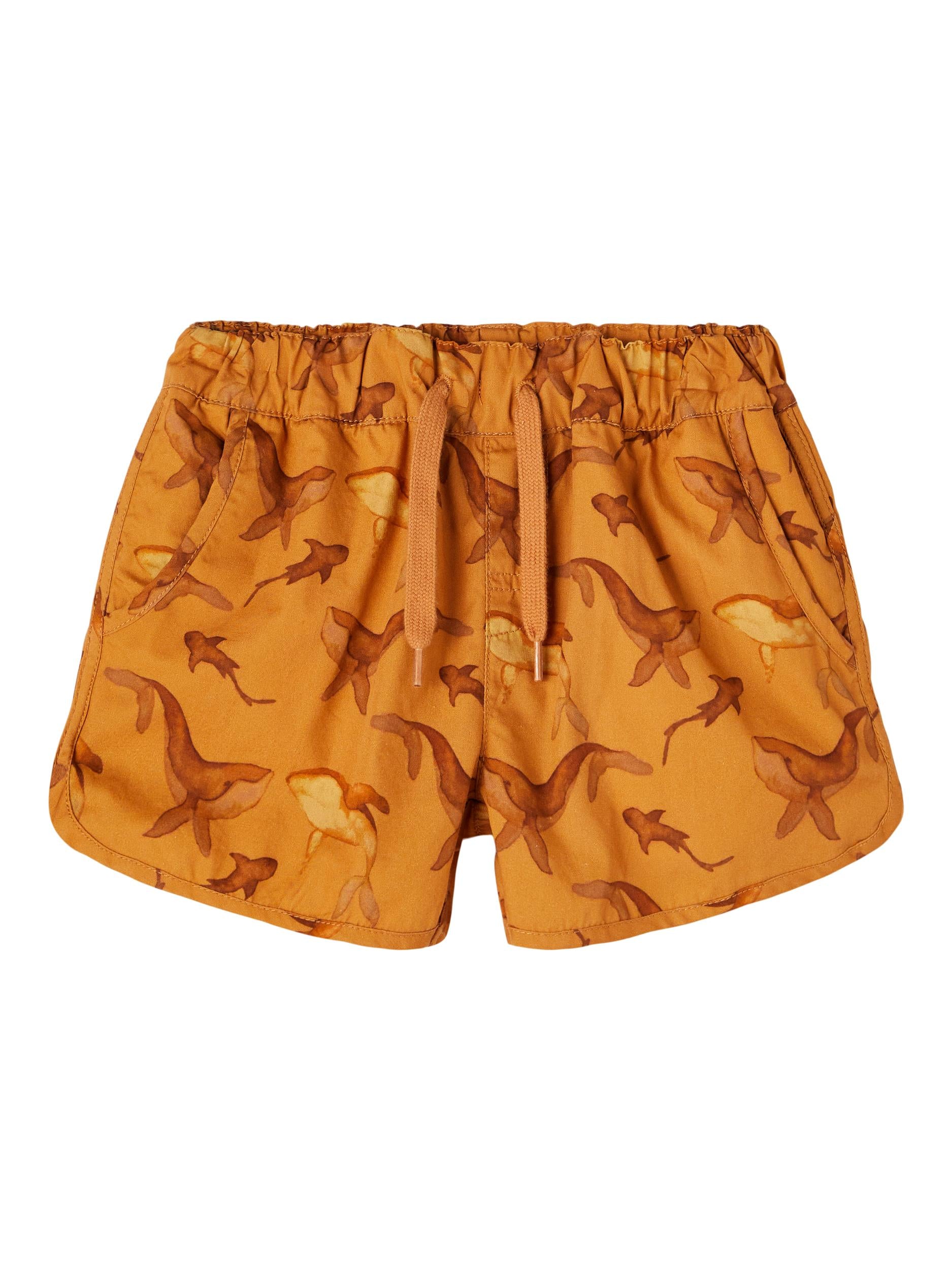 Lil Atelier Bade Shorts - Bran