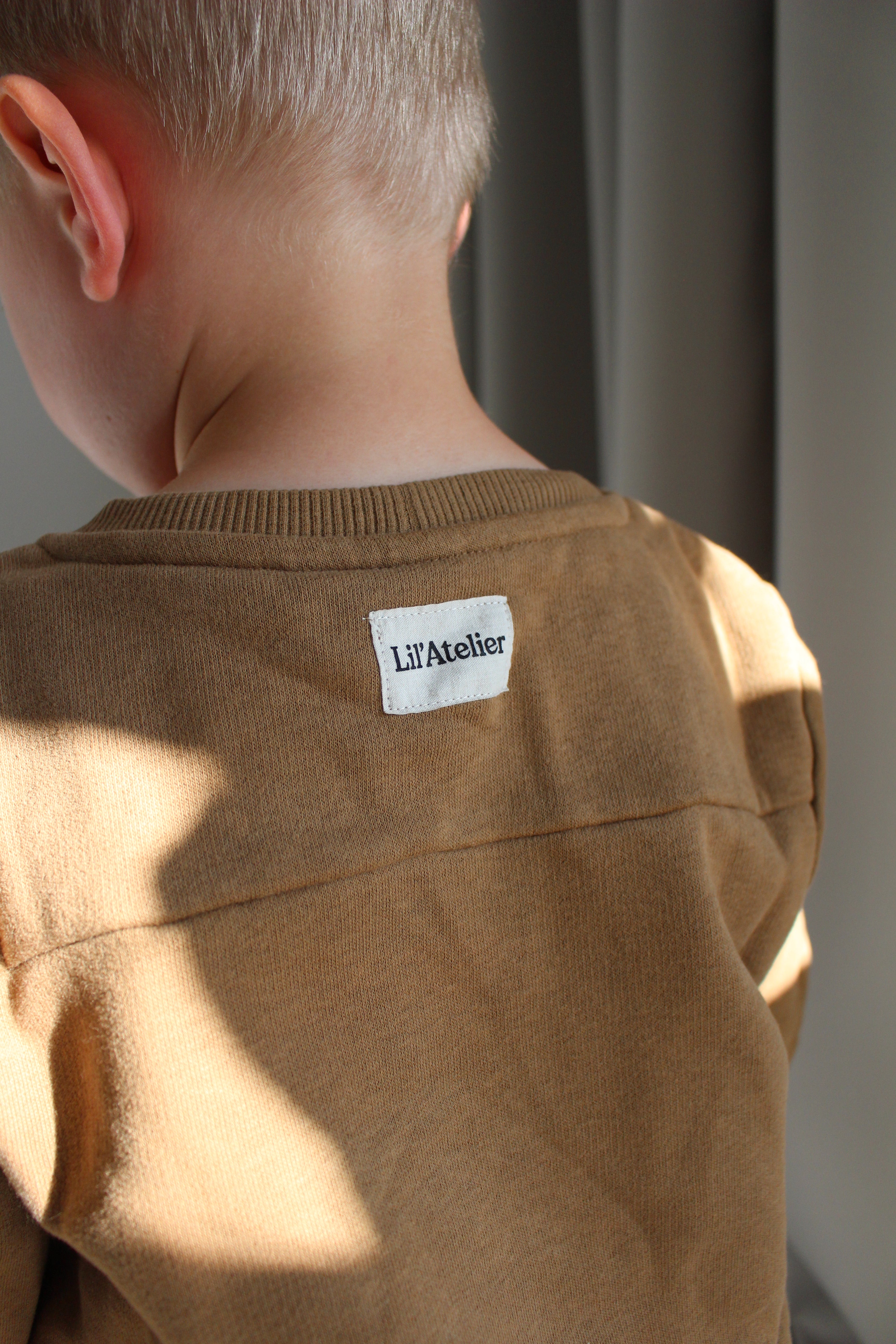 Lil Atelier Loose Sweat Shirt Ermine