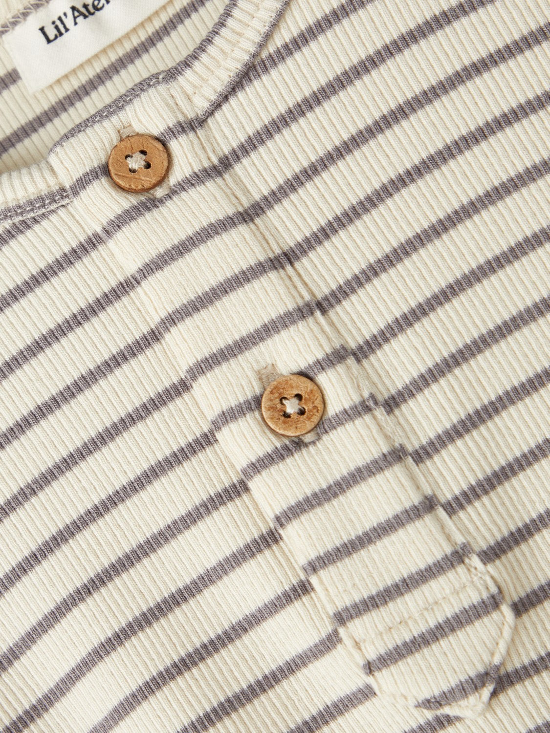 Lil Atelier Gago Slim Top - Frost Gray