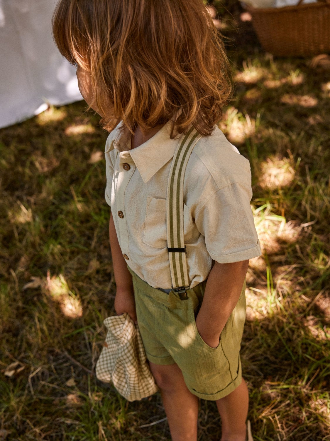 Lil Atelier Hadam Loose Shirt - Turtledove
