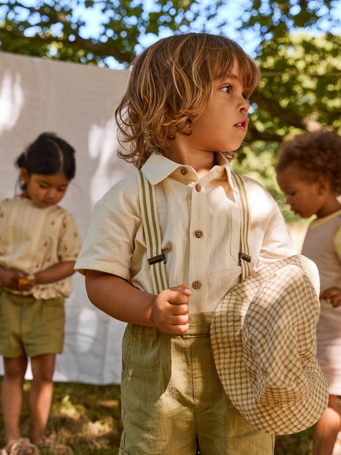 Lil Atelier Hadam Loose Shirt - Turtledove