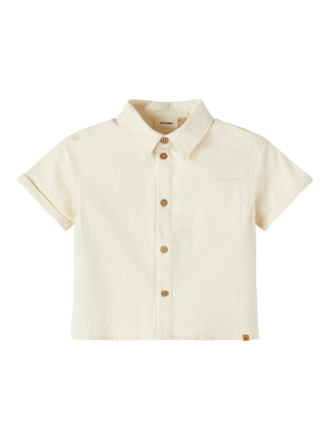 Lil Atelier Hadam Loose Shirt - Turtledove