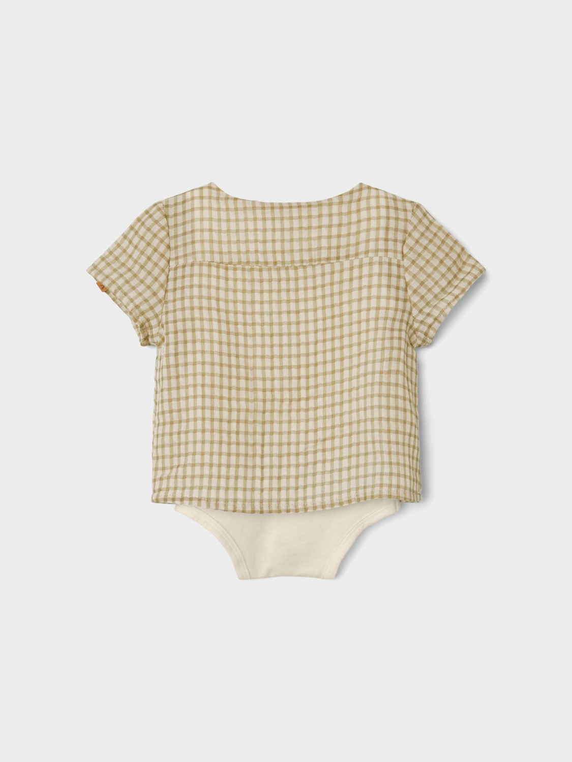 Lil Atelier Hanson Loose Shirt Body - Sage