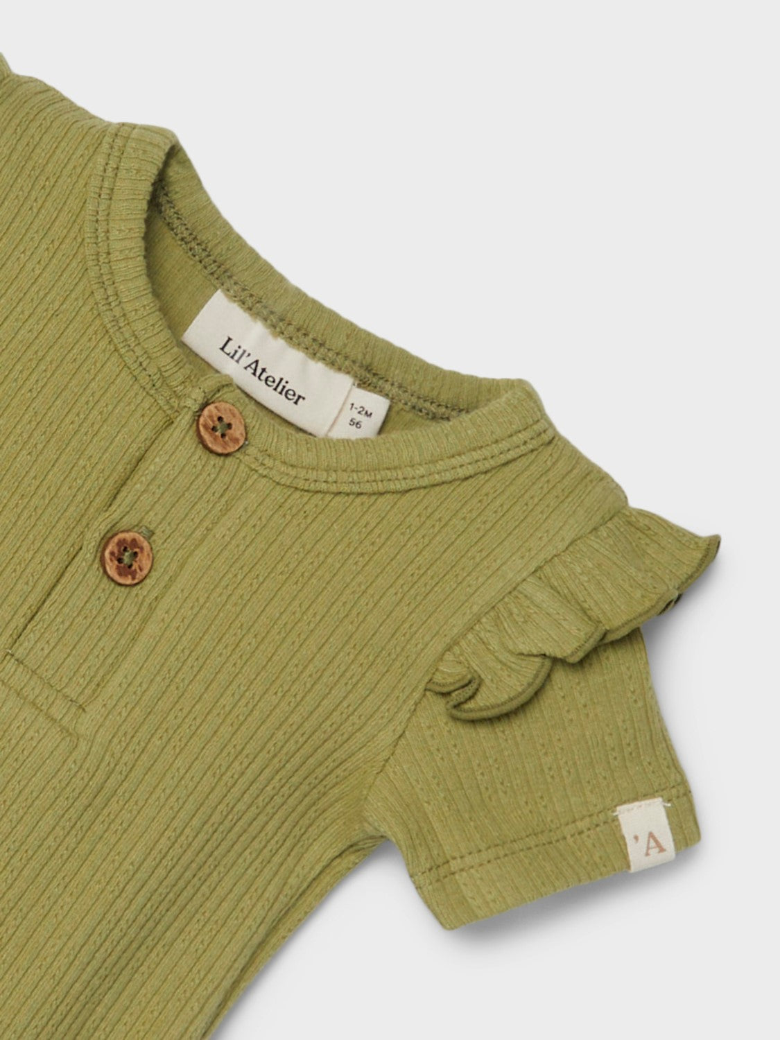 Lil Atelier Helga Slim Body - Sage