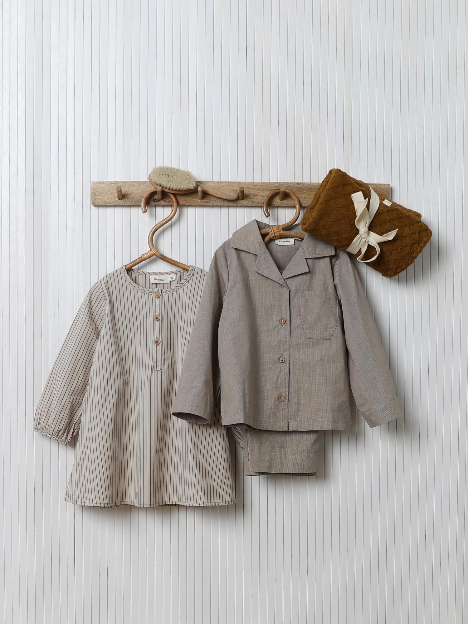 Lil Atelier Dress Lil Natkjole Golden Brown