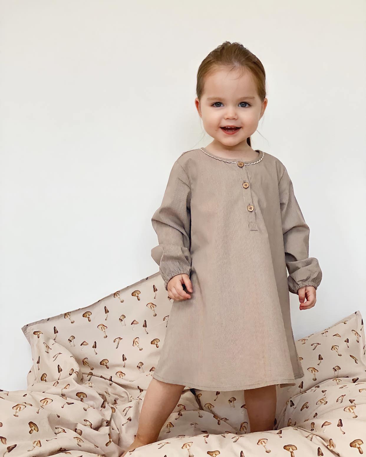 Lil Atelier Dress Lil Natkjole Peyote