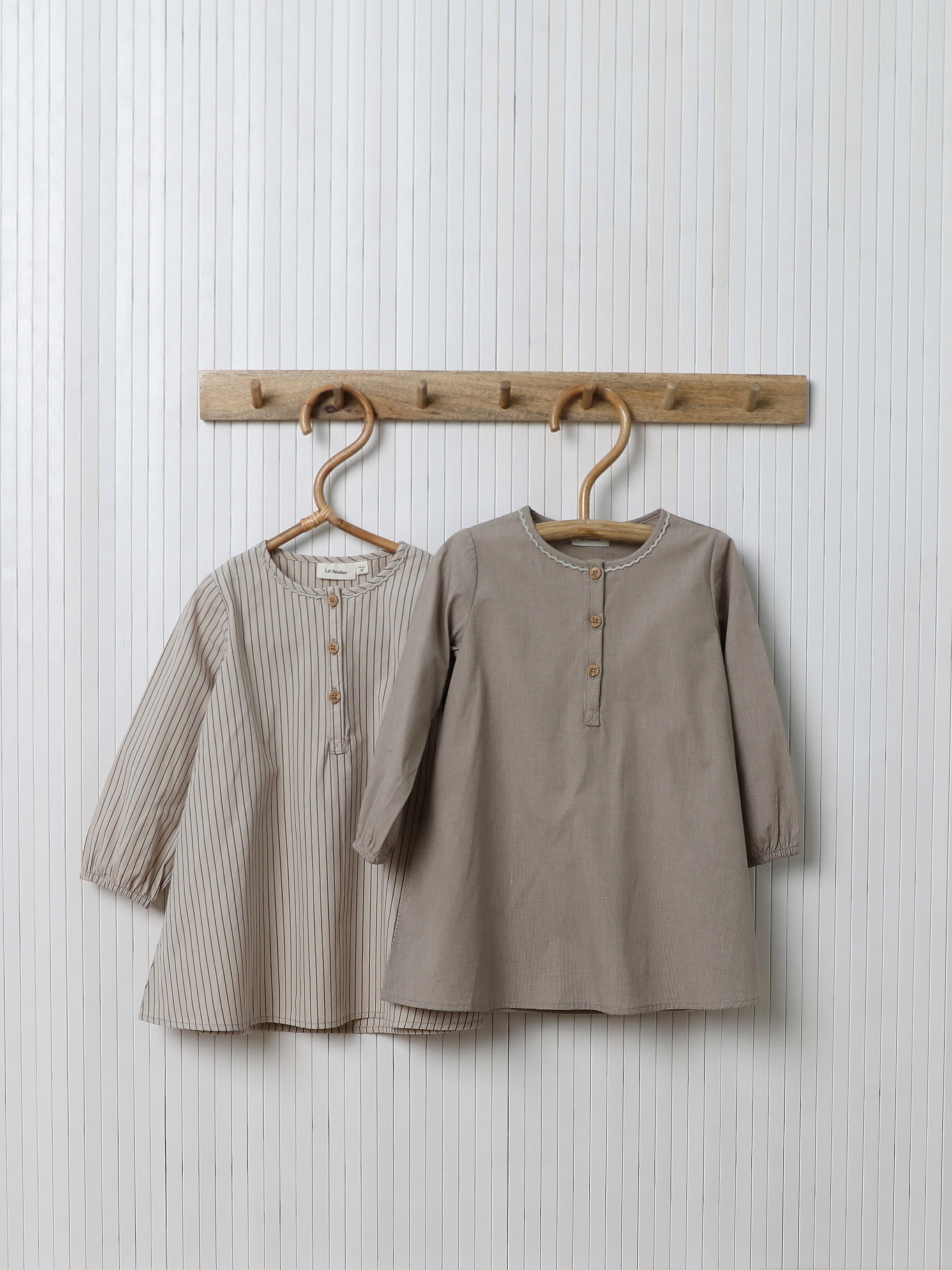 Lil Atelier Dress Lil Natkjole Golden Brown