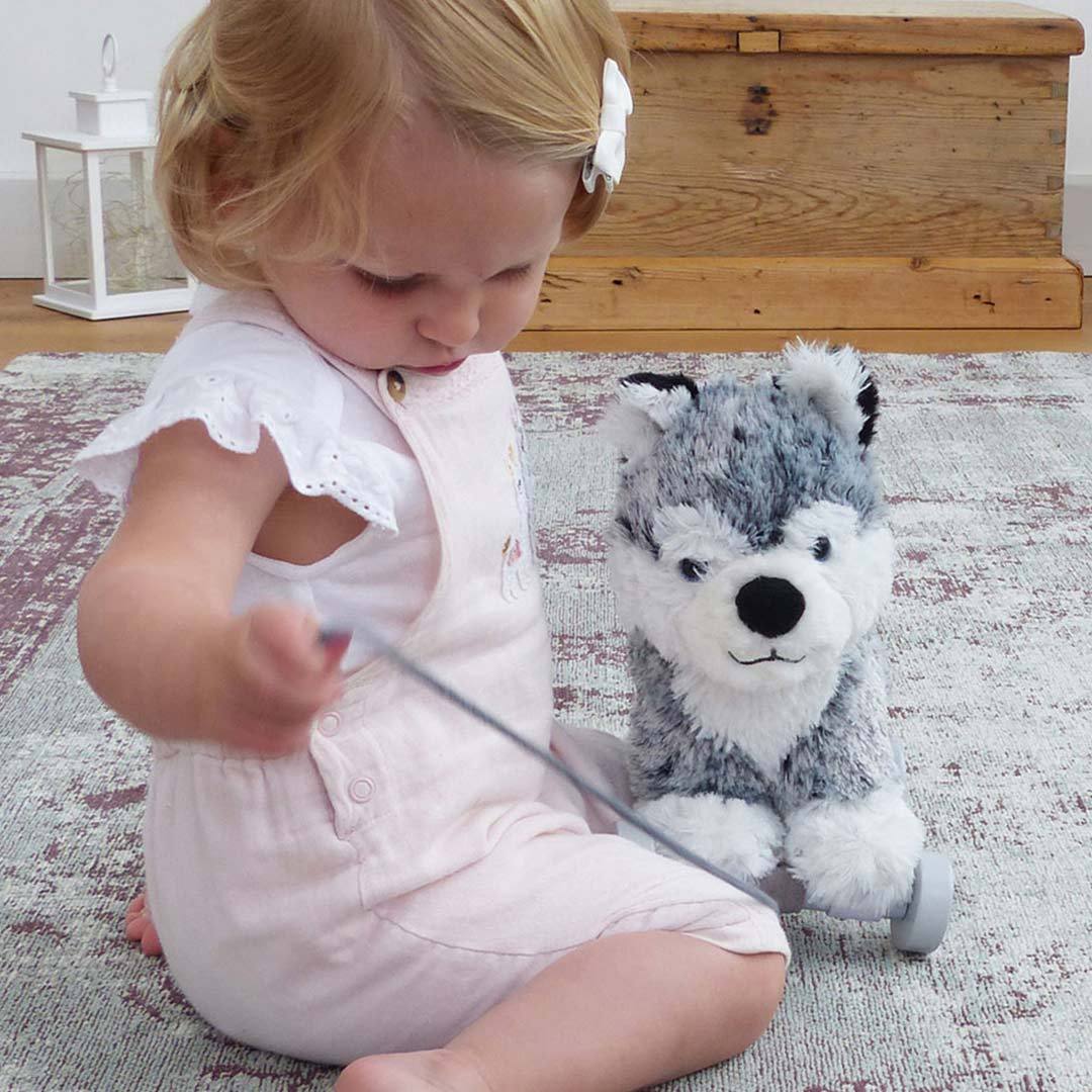 Trækdyr Pull Along Mishka - Little Bird Told Me