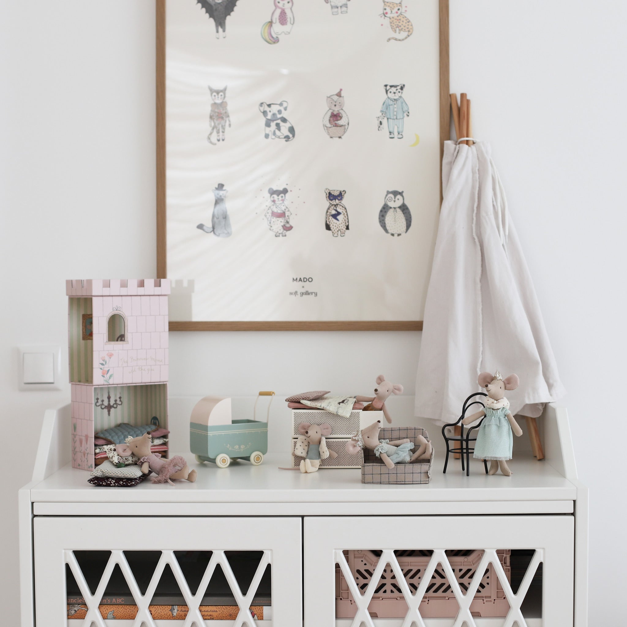 Maileg Strygebræt & Strygejern - Blomster