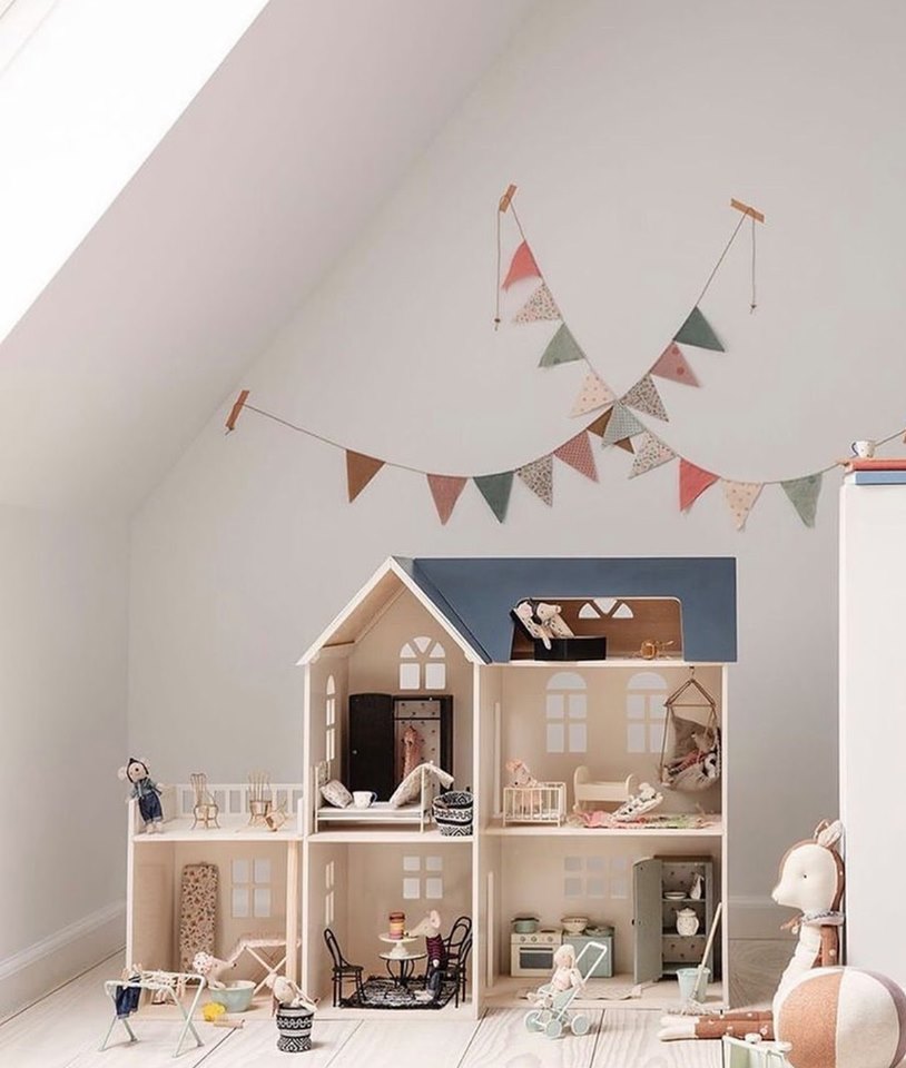 Maileg Køleskab Off White, Mus