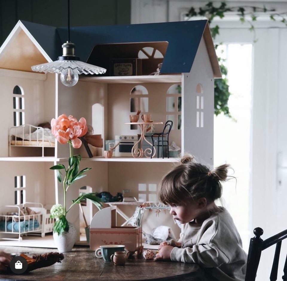 Maileg Køleskab Off White, Mus