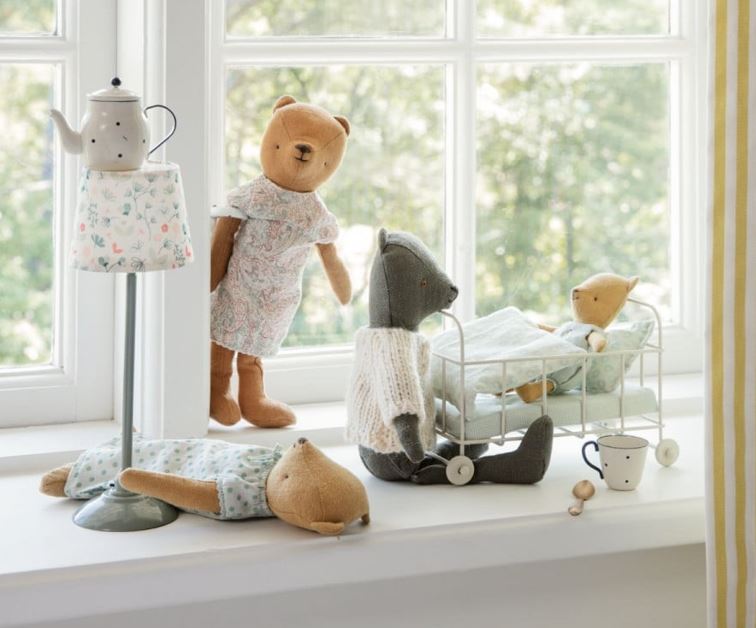 Maileg Miniature Gulvlampe - Mint