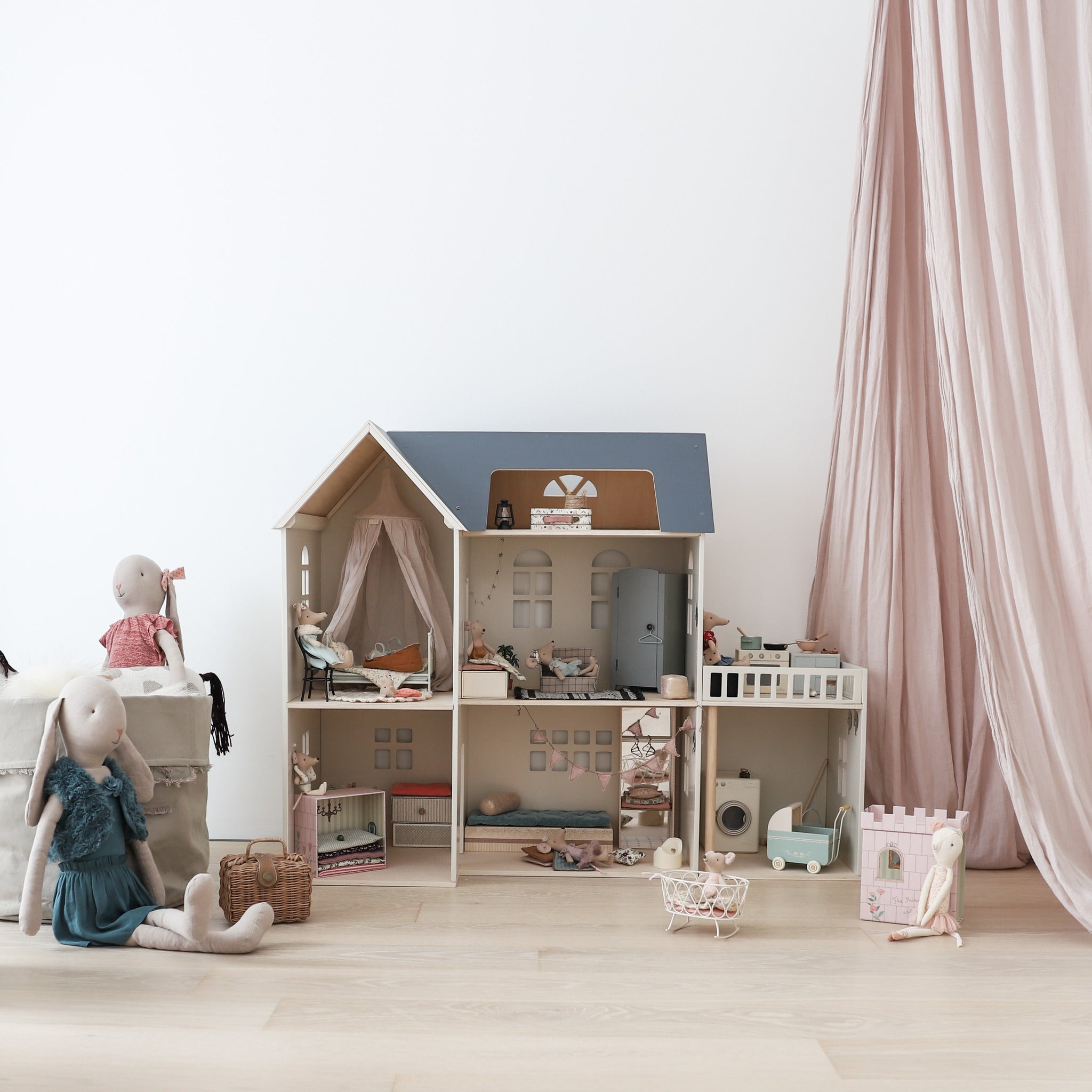 Maileg Vintage Stol med Armlæn, Mini