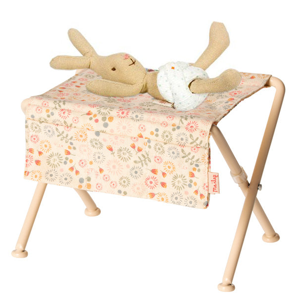 Maileg Micro Rabbit / Kanin med Stribet Dragt