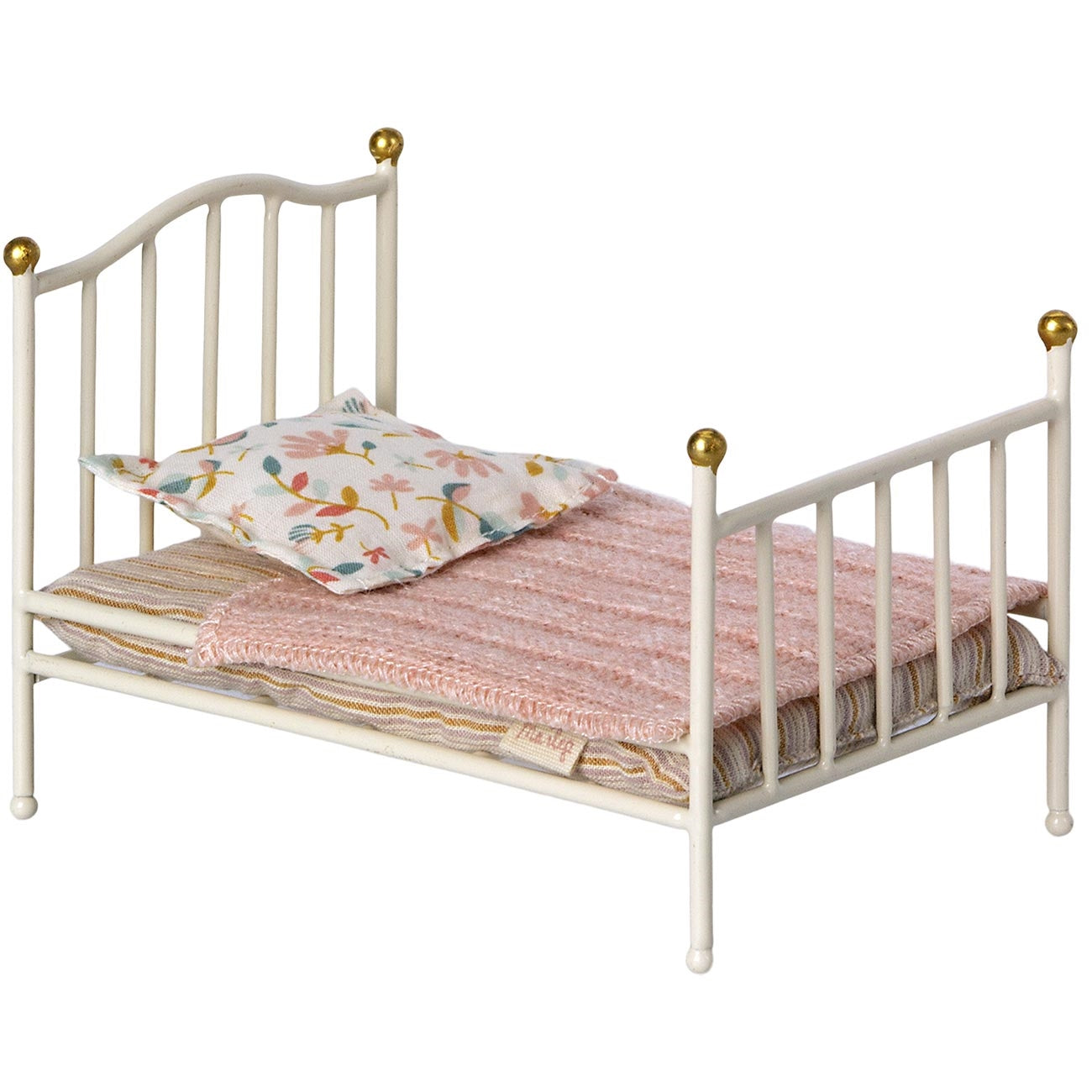 Maileg Vintage Seng - Hvid