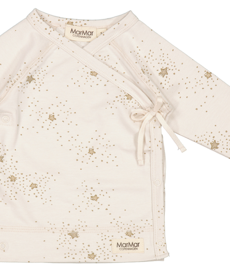 Marmar Tut Wrap Bluse - Stjerneklar