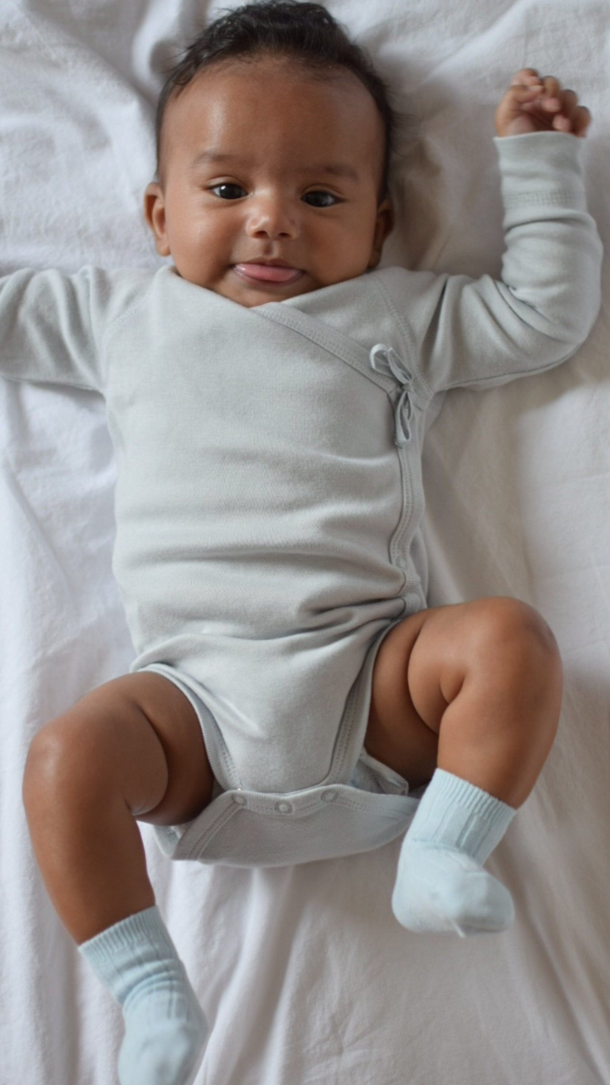 Condor Rib Ankel Strømper Baby Lyseblå