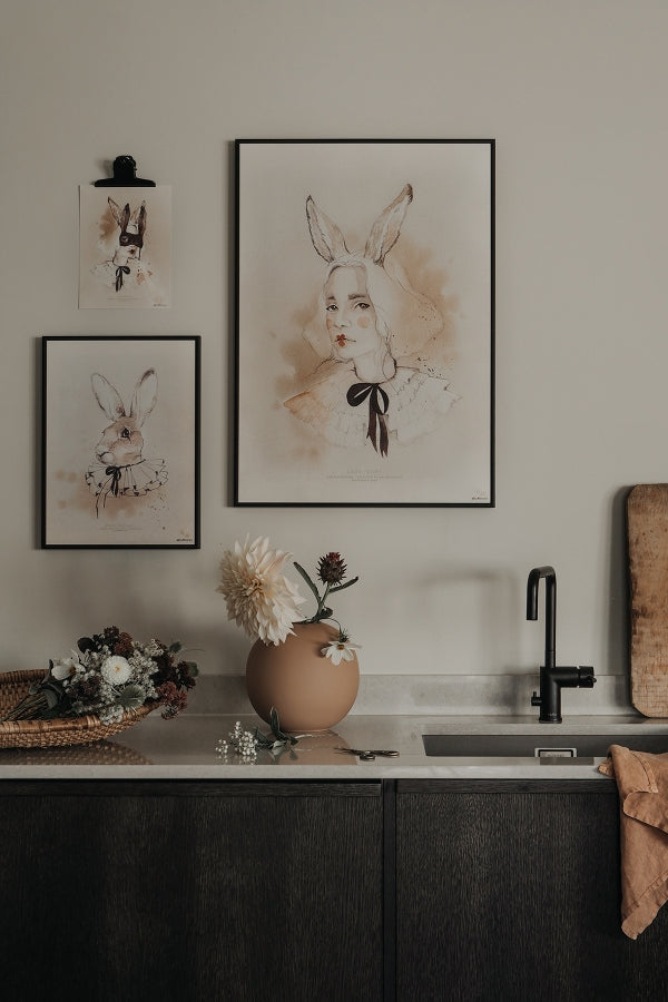 Lady Ivory Plakat 50x70 cm - Mrs. Mighetto