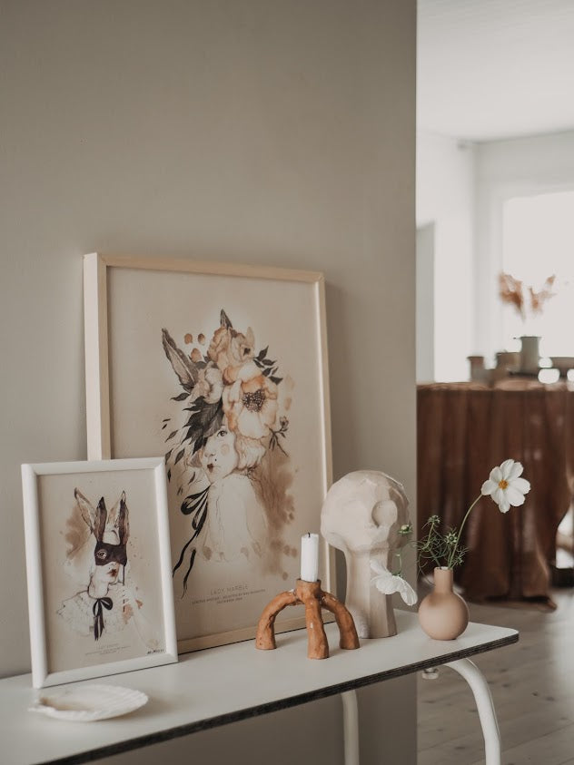 Lady Ebony Plakat 18x24 cm - Mrs. Mighetto