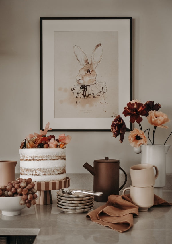 Lady Chestnut Plakat 30x40 cm - Mrs. Mighetto